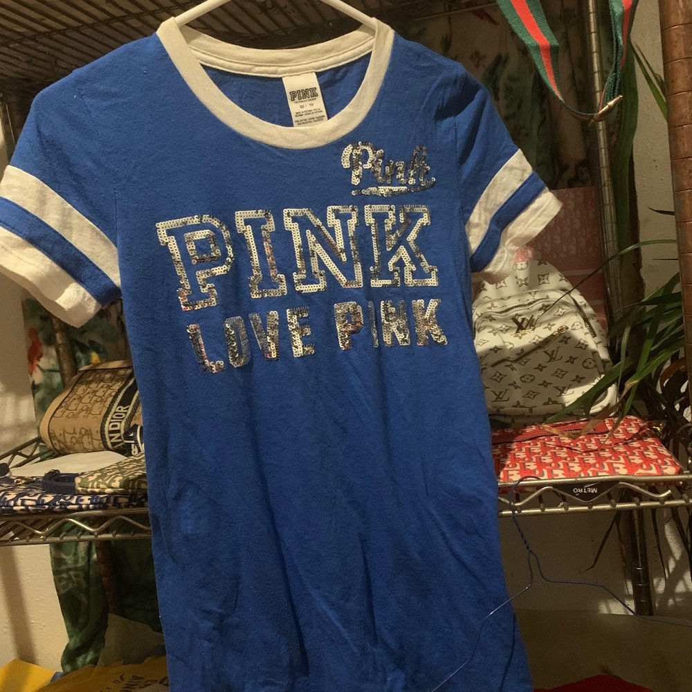 Vs PINK BLING tee